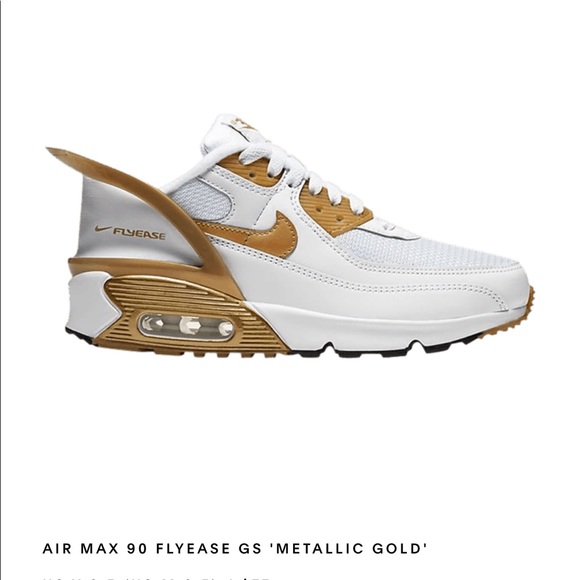 nike air max 90 flyease gold